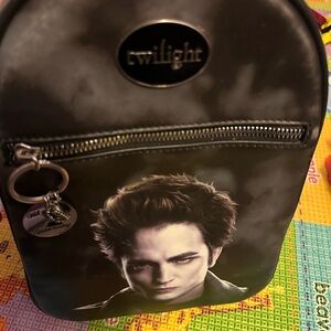 Twilight Team Edward Black Backpack